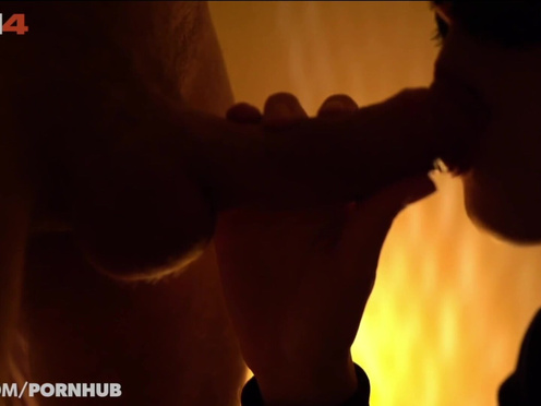 Mysterious masked slut sucking on hard dick in POV webcam