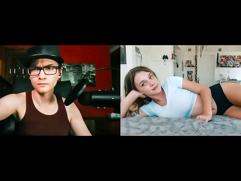 Dont you get hard watching your stepsis masturbate for you?